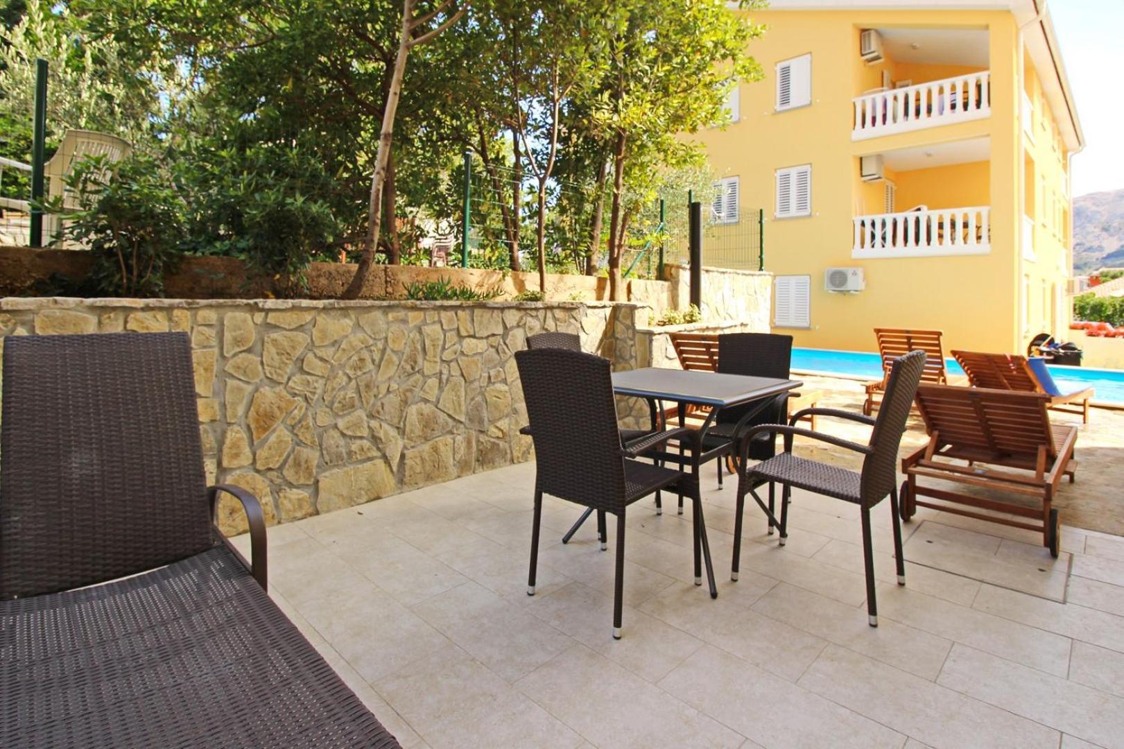 House Gorica 2 - Underground Level Apartments Baška Eksteriør billede